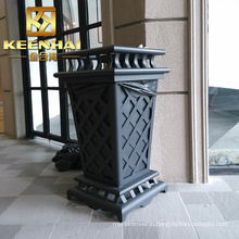 Keenhai OEM Metal Stainless Steel Decorative Trash Can